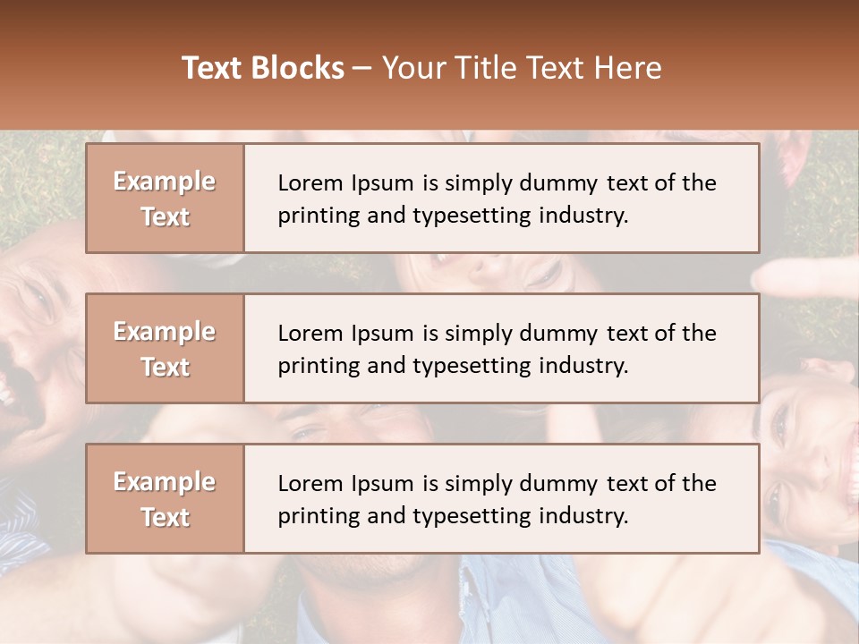 A Group Of People Giving Thumbs Up In A Circle PowerPoint Template