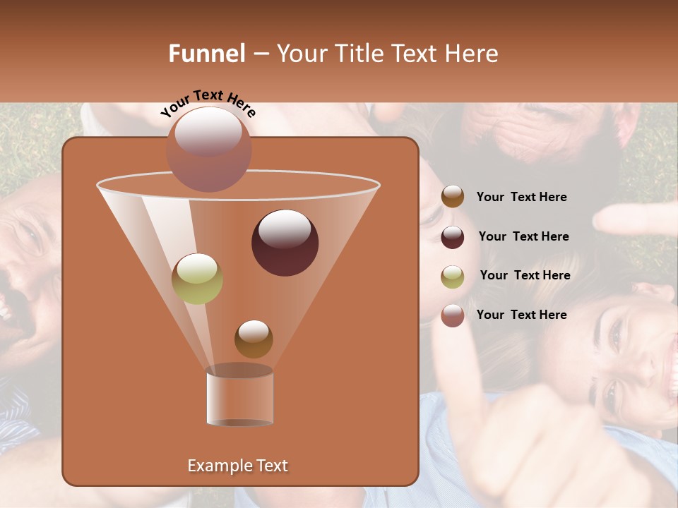 A Group Of People Giving Thumbs Up In A Circle PowerPoint Template