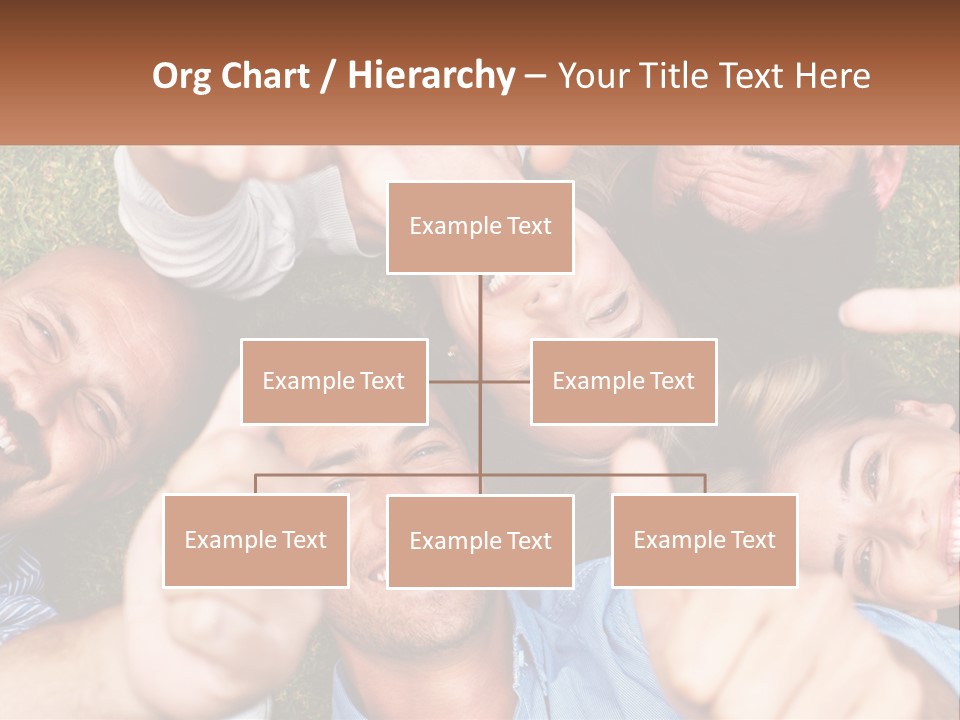A Group Of People Giving Thumbs Up In A Circle PowerPoint Template