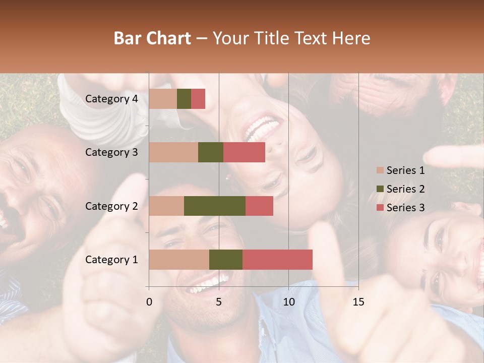 A Group Of People Giving Thumbs Up In A Circle PowerPoint Template