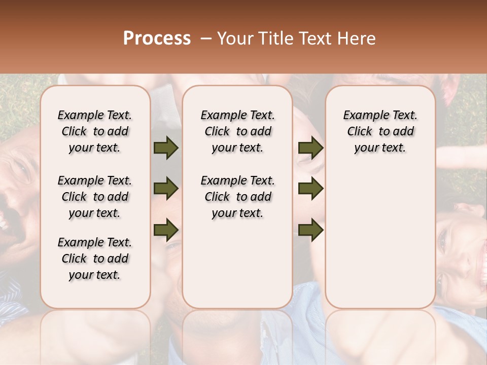 A Group Of People Giving Thumbs Up In A Circle PowerPoint Template