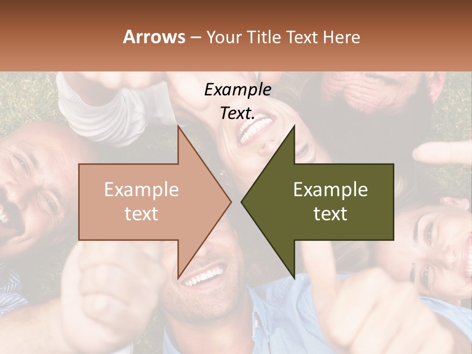A Group Of People Giving Thumbs Up In A Circle PowerPoint Template