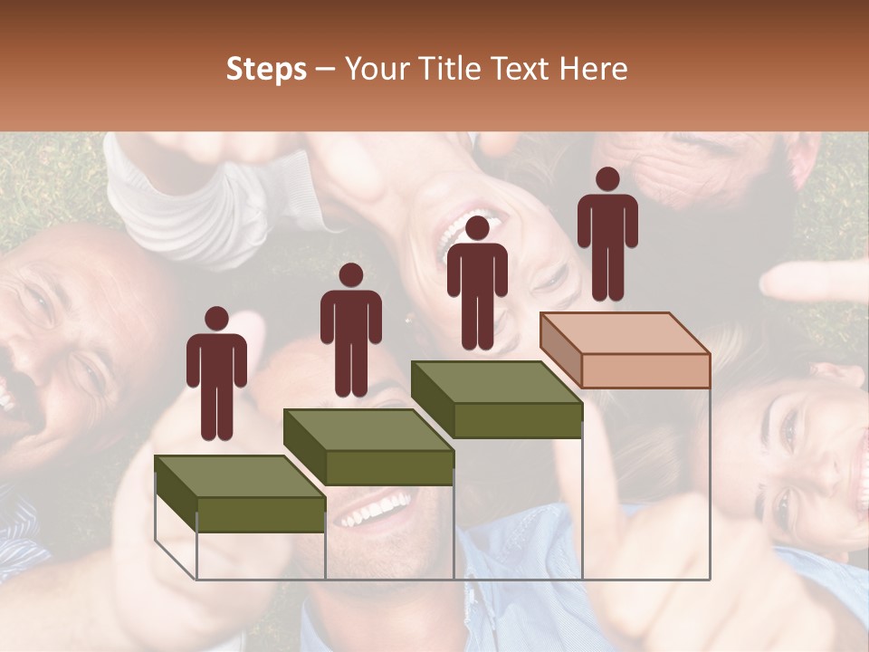 A Group Of People Giving Thumbs Up In A Circle PowerPoint Template