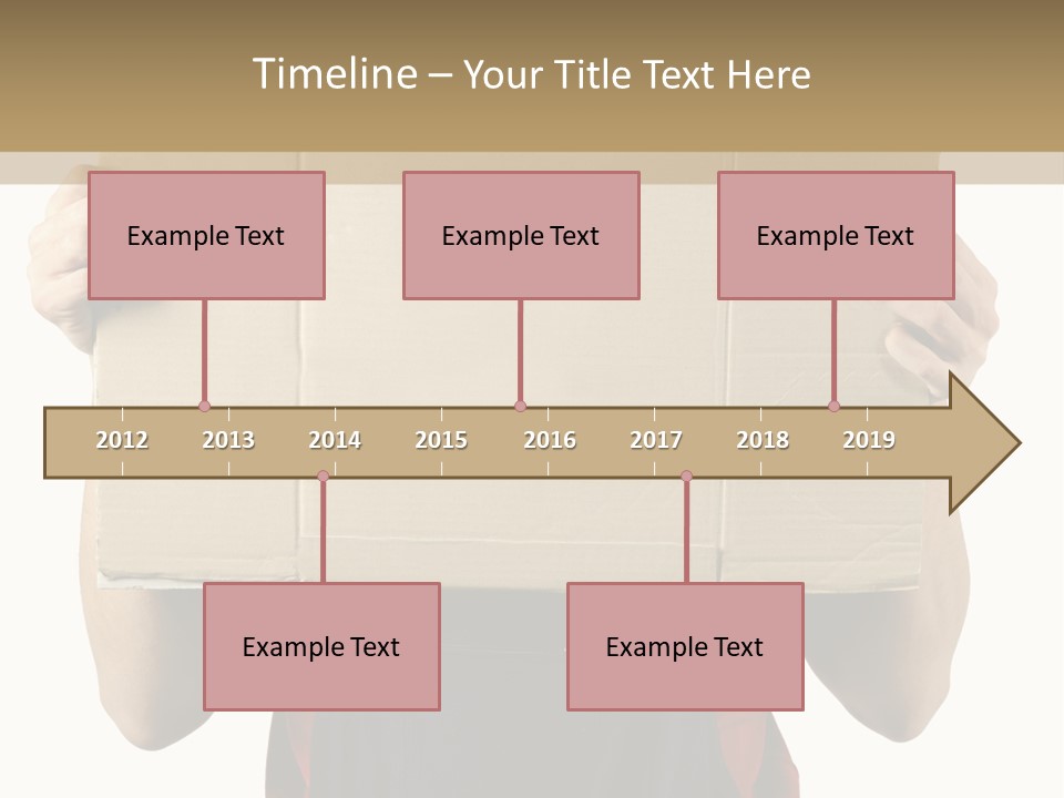 Background Recession Hardhat PowerPoint Template