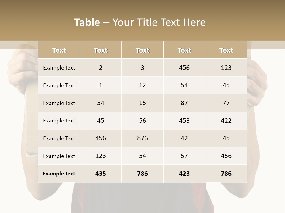 Background Recession Hardhat PowerPoint Template