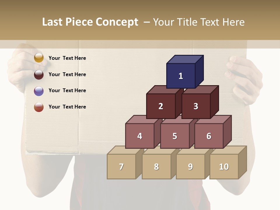 Background Recession Hardhat PowerPoint Template