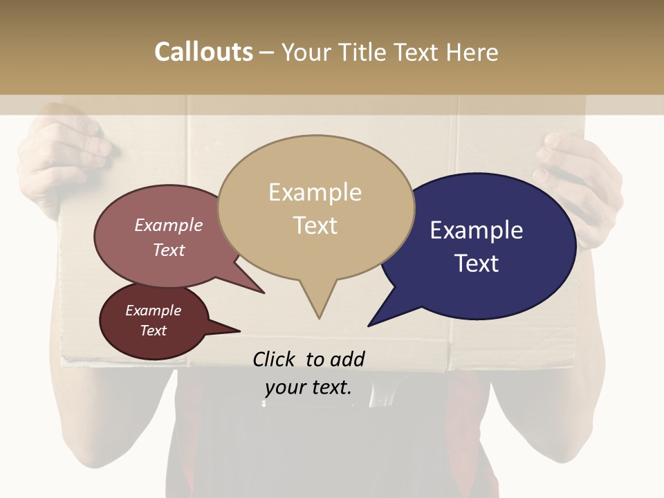 Background Recession Hardhat PowerPoint Template