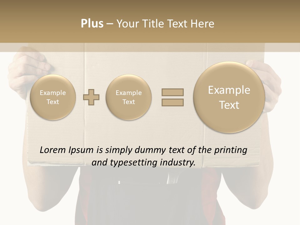 Background Recession Hardhat PowerPoint Template