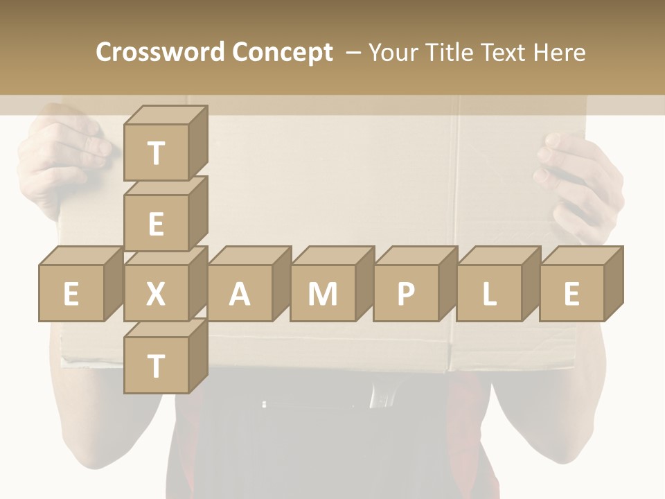 Background Recession Hardhat PowerPoint Template