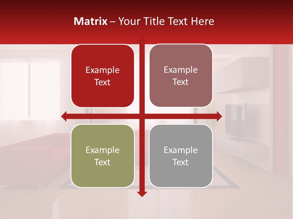 Residence Villa Design PowerPoint Template