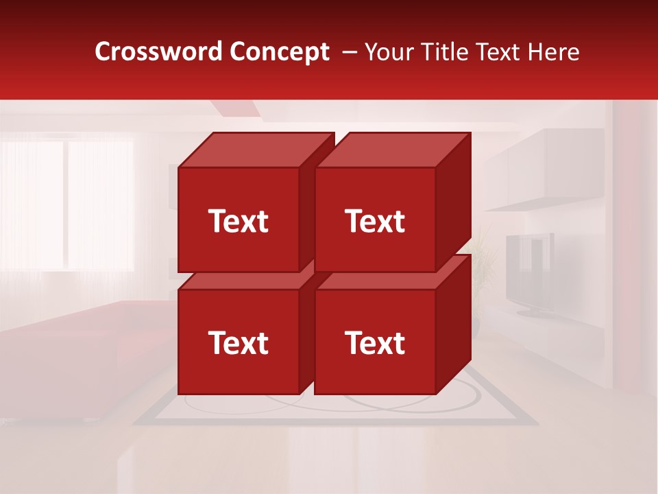 Residence Villa Design PowerPoint Template