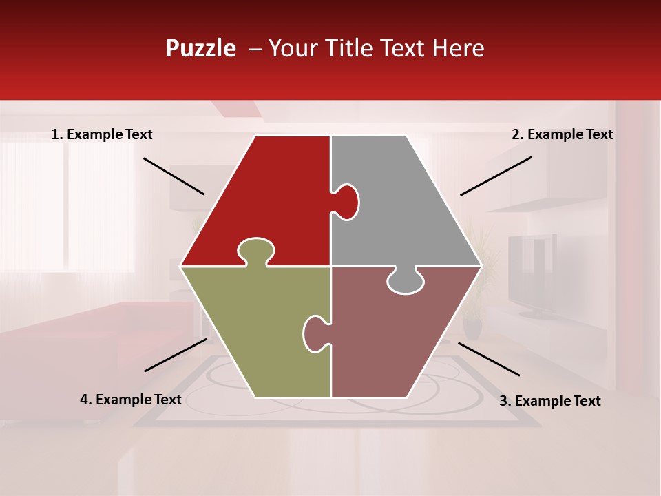 Residence Villa Design PowerPoint Template