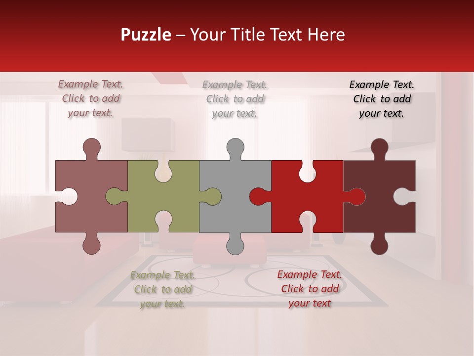 Residence Villa Design PowerPoint Template