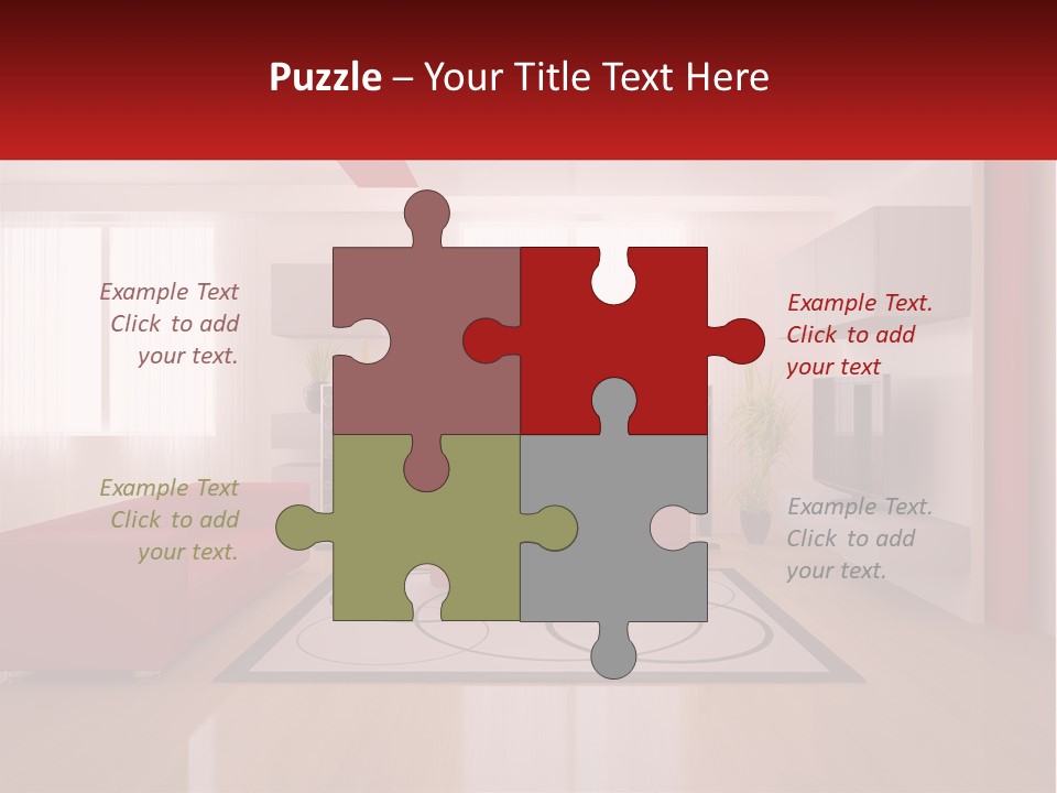 Residence Villa Design PowerPoint Template