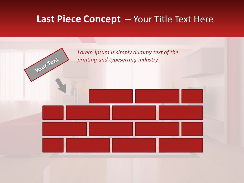 Residence Villa Design PowerPoint Template