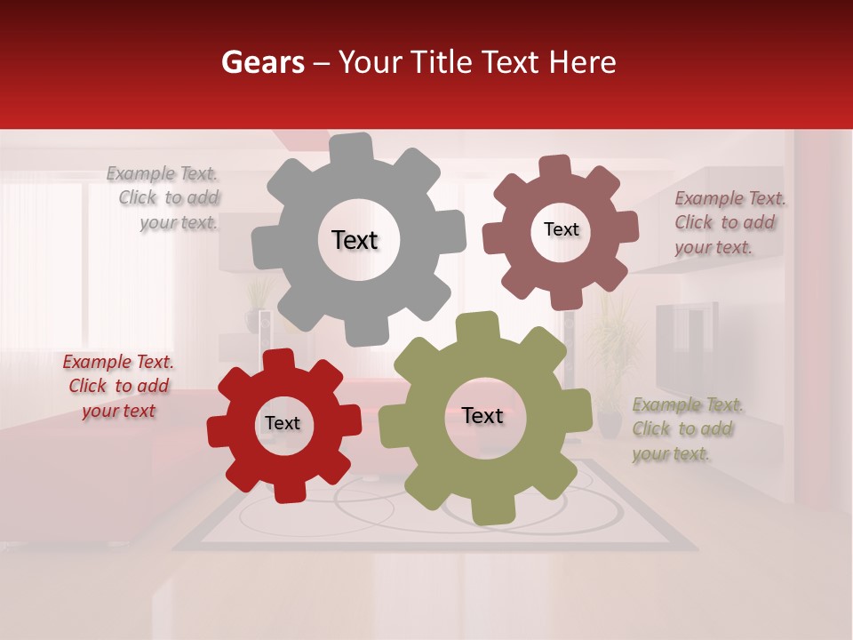 Residence Villa Design PowerPoint Template