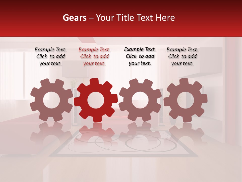 Residence Villa Design PowerPoint Template