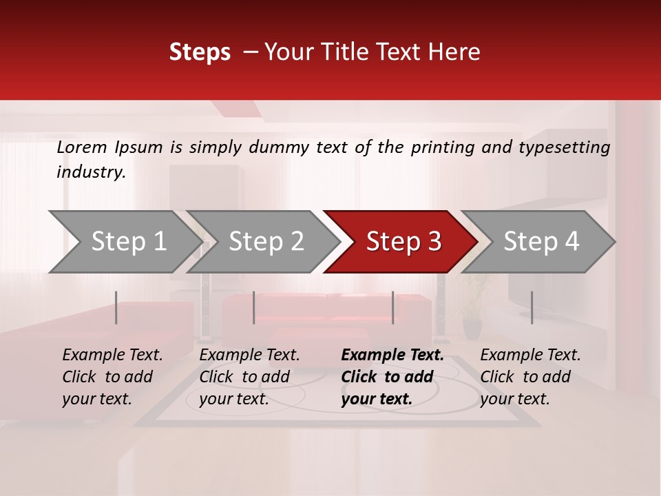 Residence Villa Design PowerPoint Template