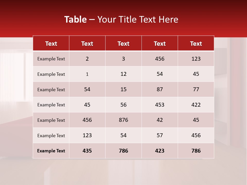 Residence Villa Design PowerPoint Template