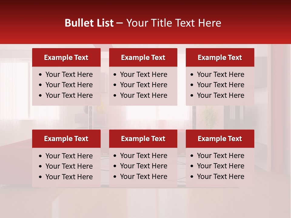 Residence Villa Design PowerPoint Template