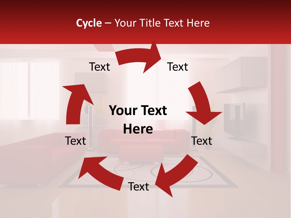 Residence Villa Design PowerPoint Template