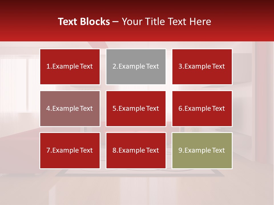 Residence Villa Design PowerPoint Template