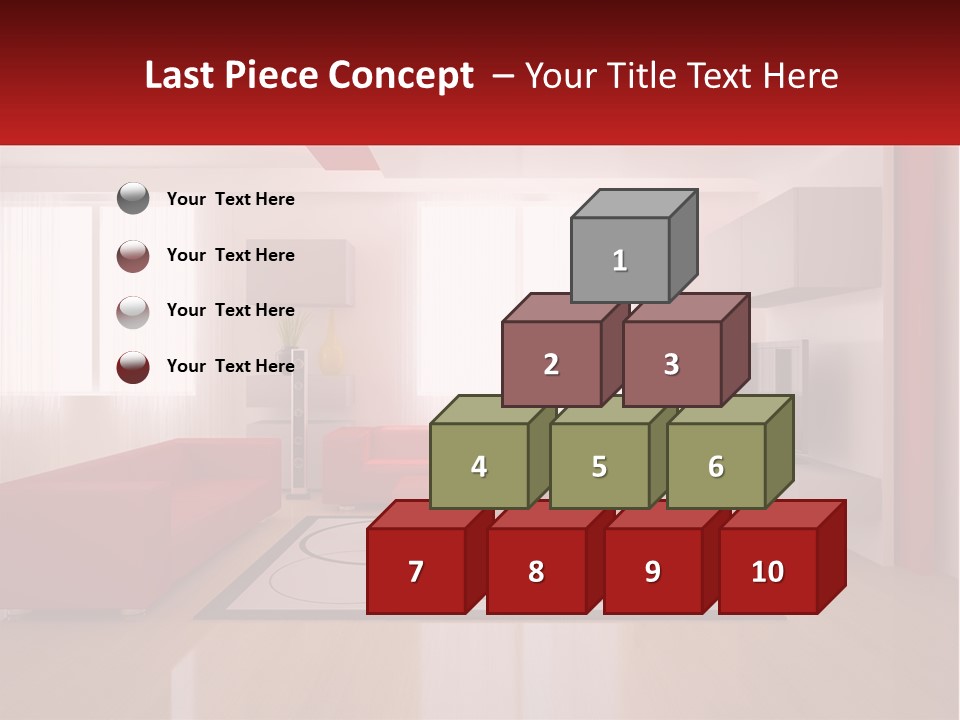 Residence Villa Design PowerPoint Template