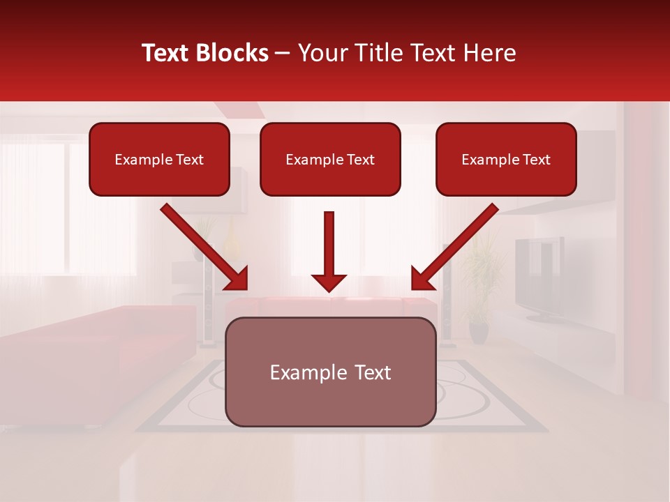 Residence Villa Design PowerPoint Template