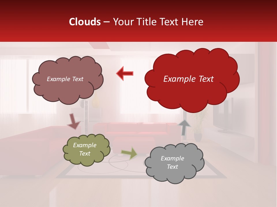 Residence Villa Design PowerPoint Template