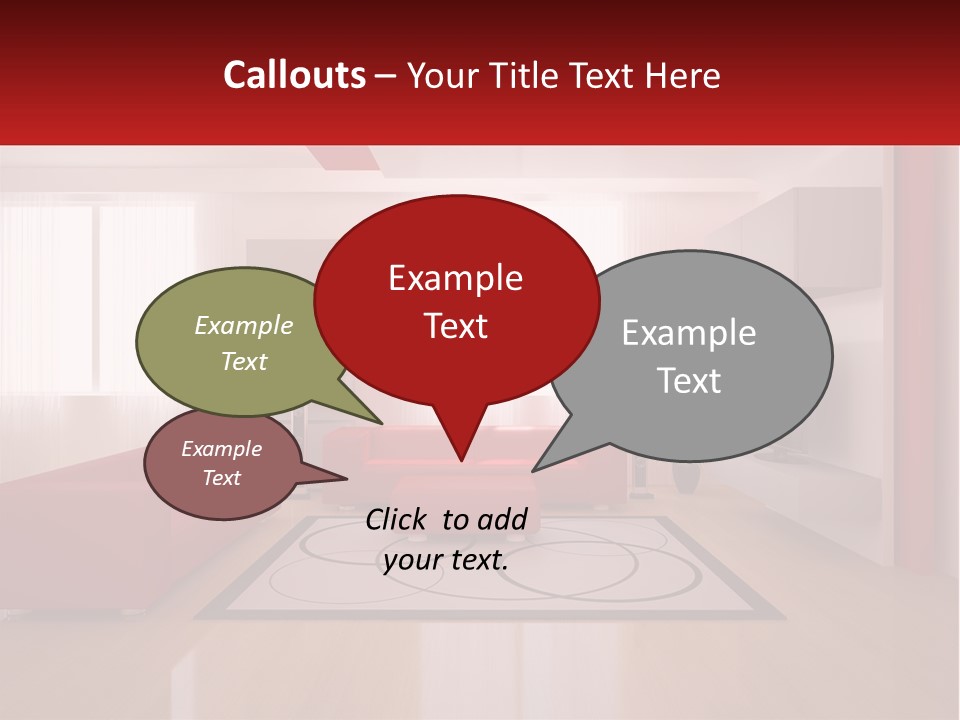 Residence Villa Design PowerPoint Template