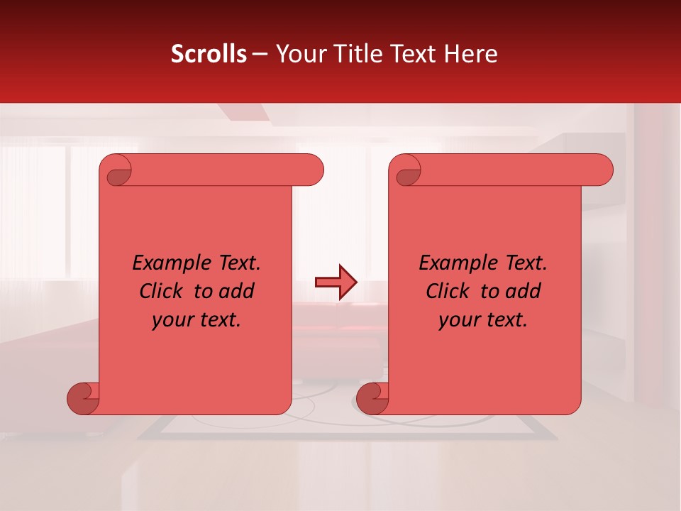 Residence Villa Design PowerPoint Template