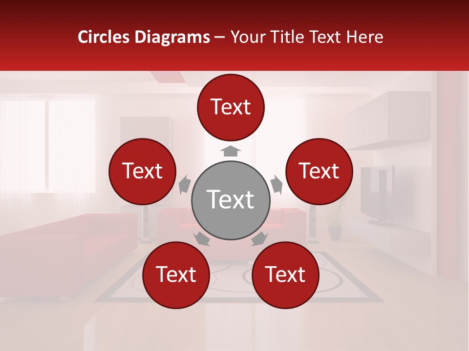 Residence Villa Design PowerPoint Template