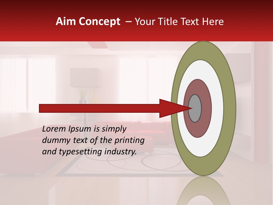 Residence Villa Design PowerPoint Template