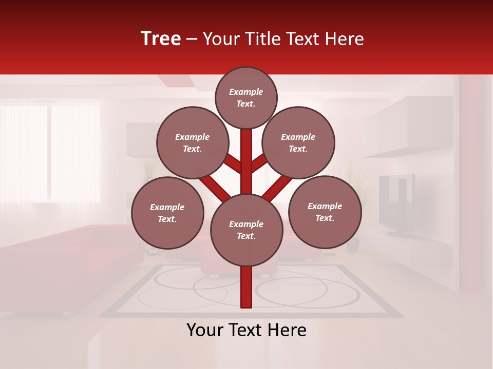 Residence Villa Design PowerPoint Template