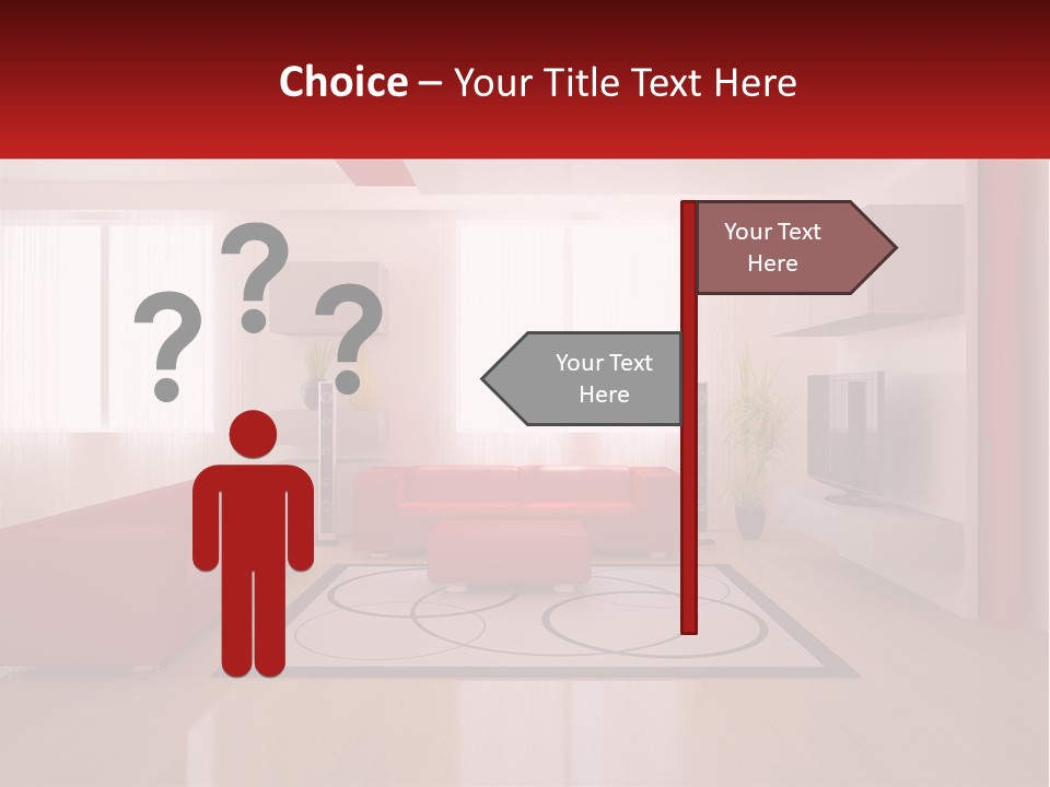 Residence Villa Design PowerPoint Template