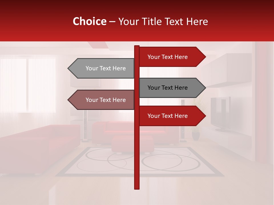 Residence Villa Design PowerPoint Template