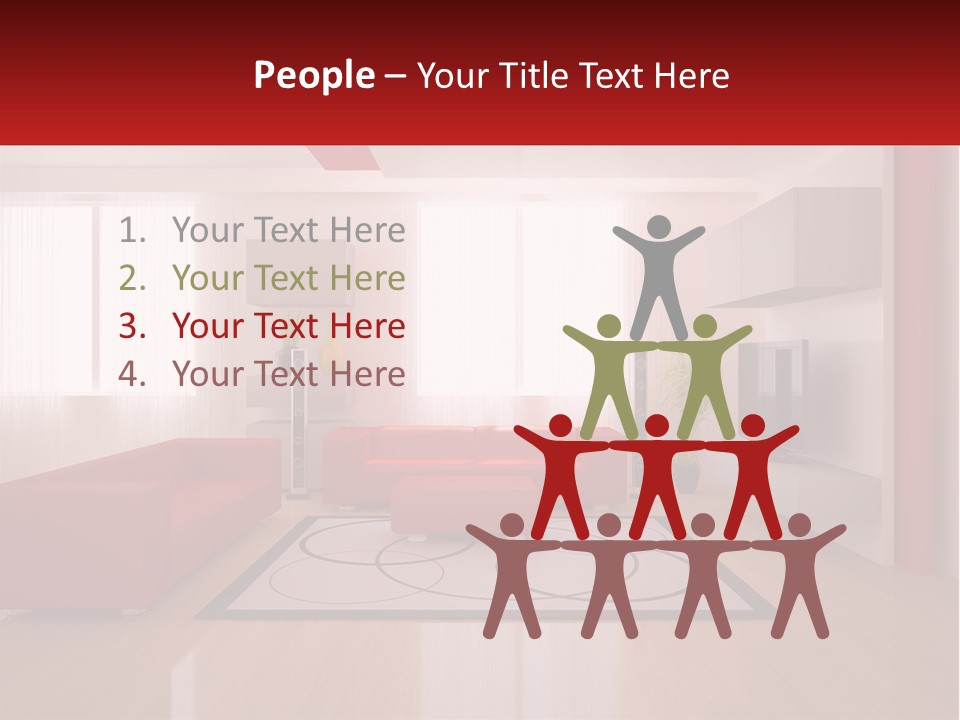 Residence Villa Design PowerPoint Template