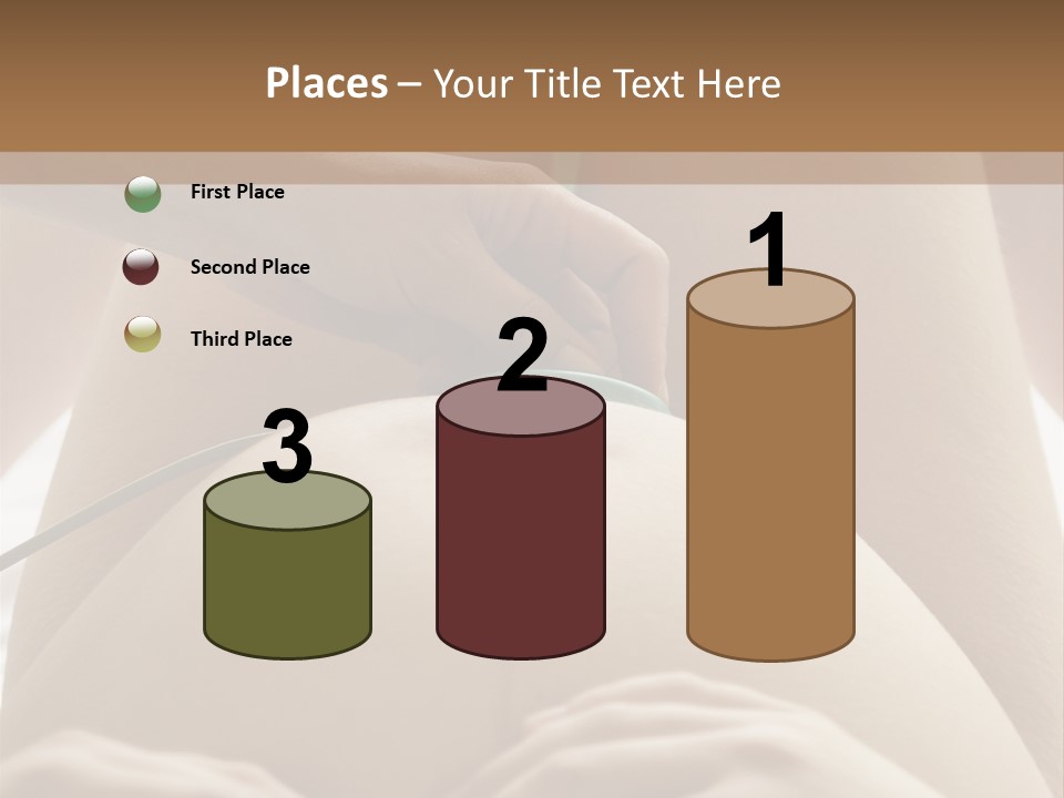 Pregnant Woman Being Examined By A Doctor PowerPoint Template