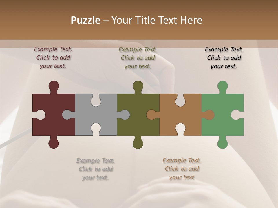 Pregnant Woman Being Examined By A Doctor PowerPoint Template