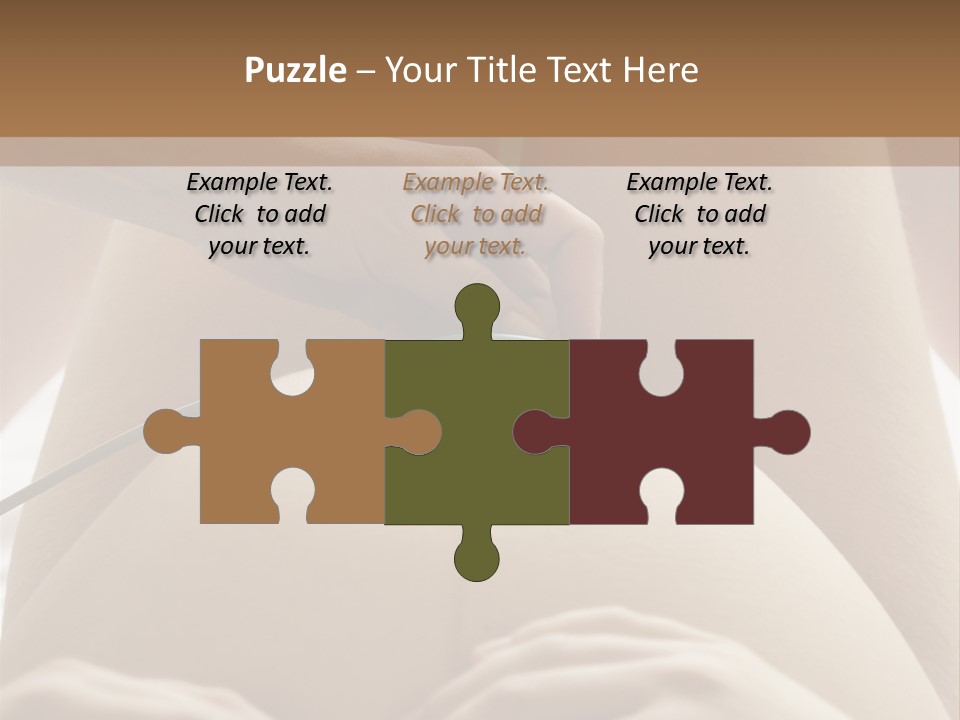 Pregnant Woman Being Examined By A Doctor PowerPoint Template