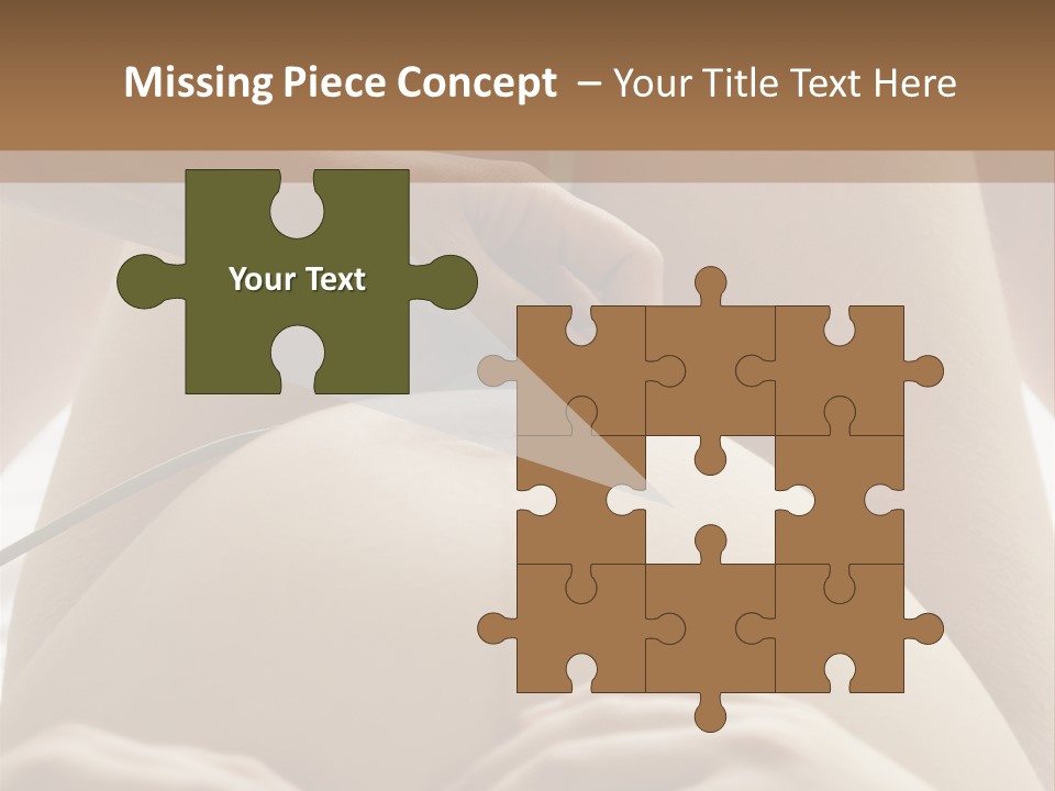 Pregnant Woman Being Examined By A Doctor PowerPoint Template