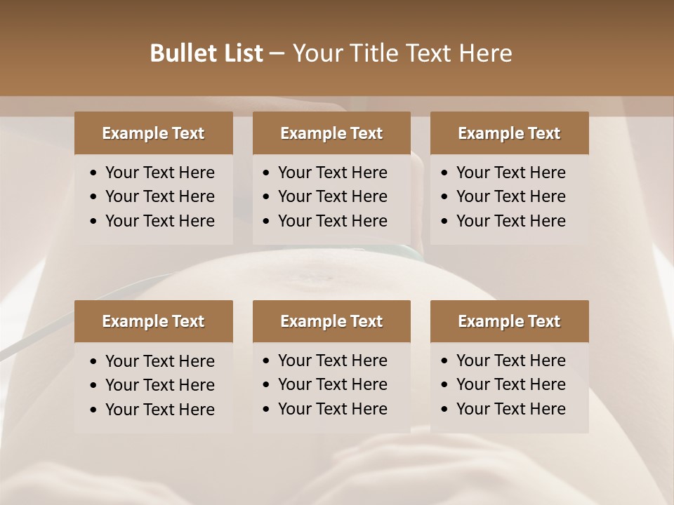 Pregnant Woman Being Examined By A Doctor PowerPoint Template