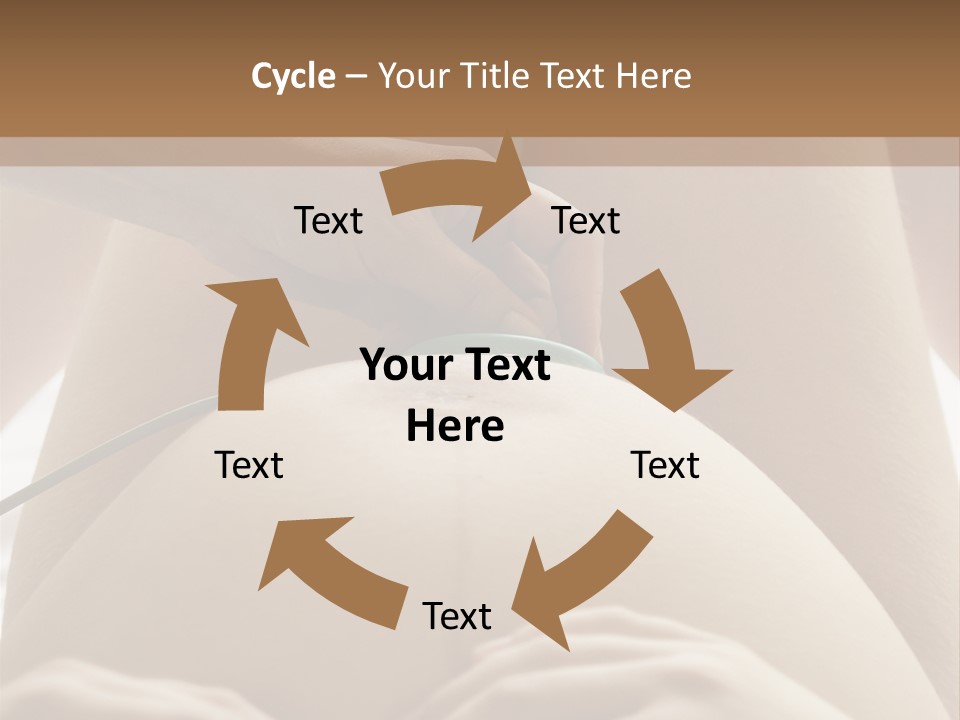 Pregnant Woman Being Examined By A Doctor PowerPoint Template