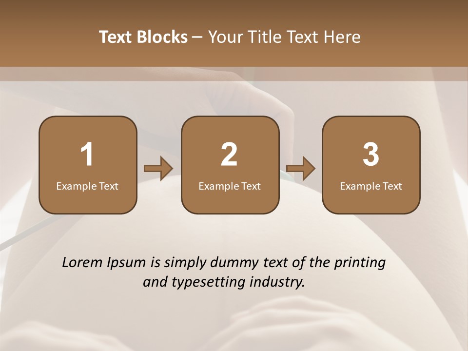 Pregnant Woman Being Examined By A Doctor PowerPoint Template