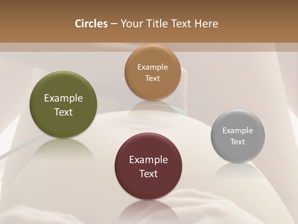 Pregnant Woman Being Examined By A Doctor PowerPoint Template