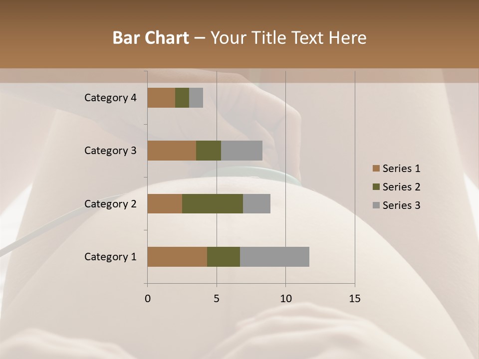 Pregnant Woman Being Examined By A Doctor PowerPoint Template