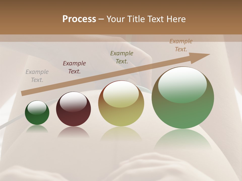 Pregnant Woman Being Examined By A Doctor PowerPoint Template