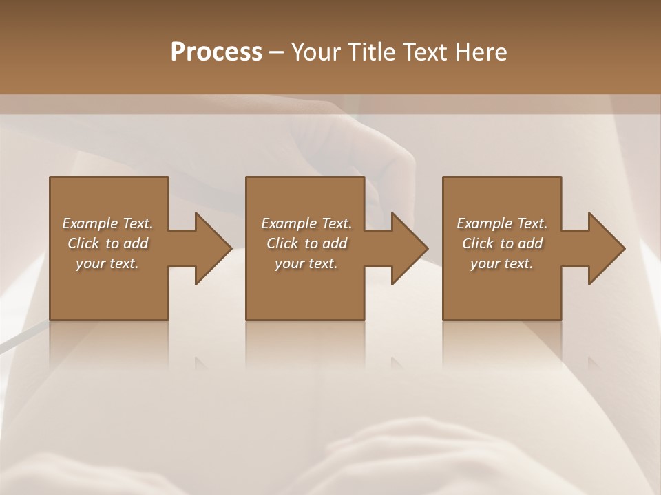 Pregnant Woman Being Examined By A Doctor PowerPoint Template