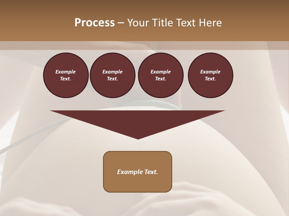 Pregnant Woman Being Examined By A Doctor PowerPoint Template