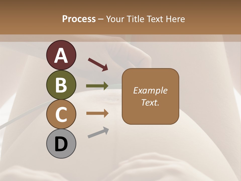 Pregnant Woman Being Examined By A Doctor PowerPoint Template